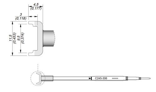 Cartridge Tunnel 9.6 x 10.0-10PK