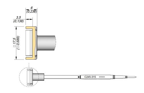 Cartridge QFP 15.0 x 15.0-10PK