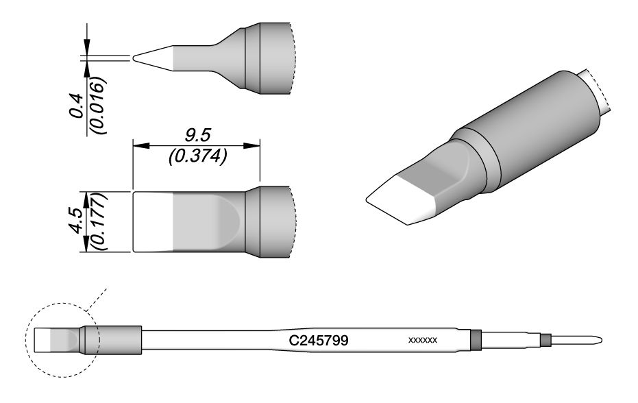 Cartridge Blade 4.5-10PK