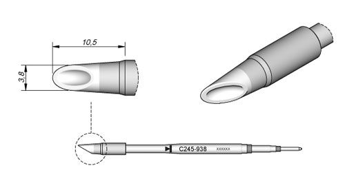 Cartridge Spoon Ø 3.8-10PK