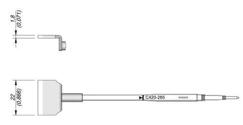 CARTRIDGE BLADE 22.0 | Pack of 10