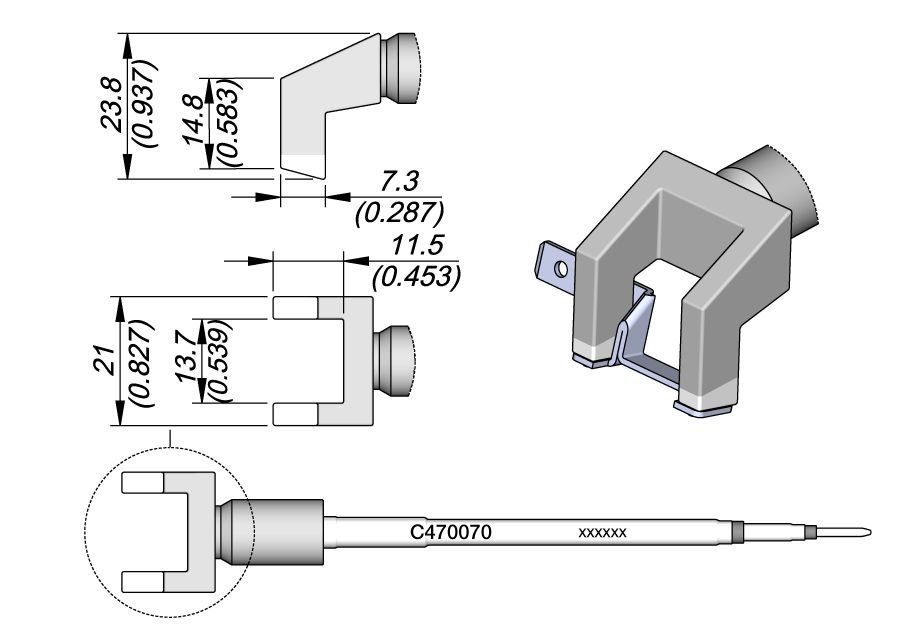 CARTRIDGE BLADE SPLIT | Pack of 10