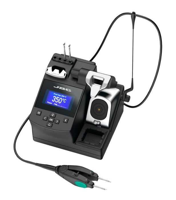 JBC CP-1QF Compact ESD-Safe Digital Micro Tweezers Soldering Station