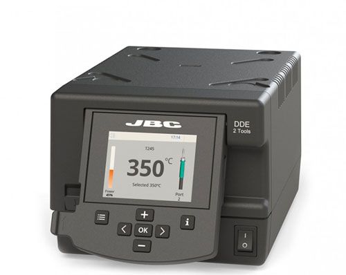 JBC DDE-1C ESD-Safe Digital 2-Tool Control Unit