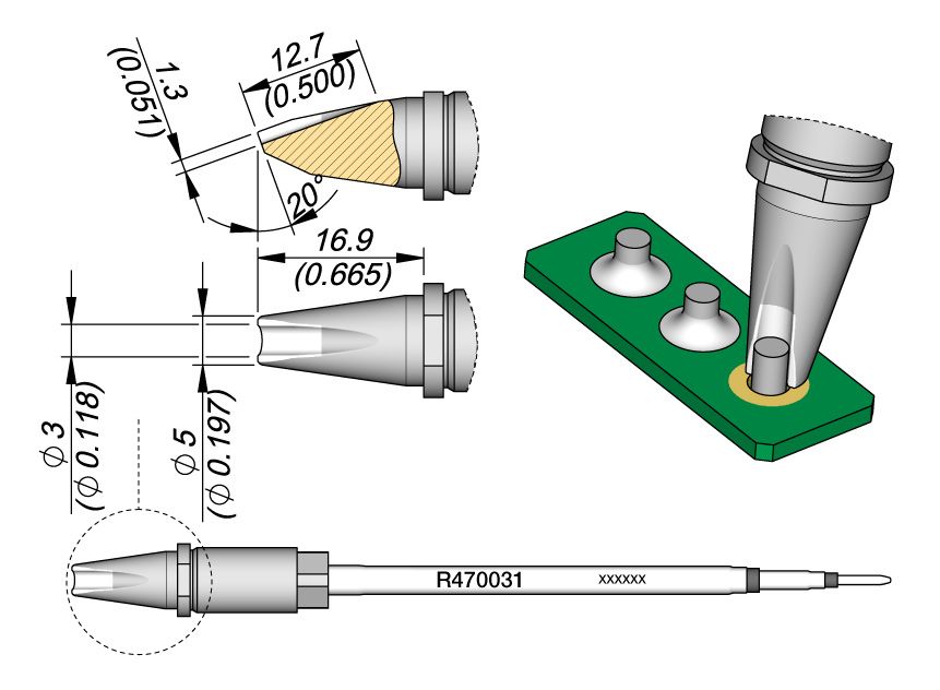 CARTRIDGE PIN-CONNECTOR Ø 3 | Pack of 10