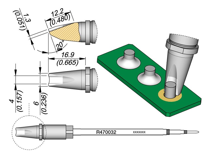 CARTRIDGE PIN-CONNECTOR Ø 4 | Pack of 10