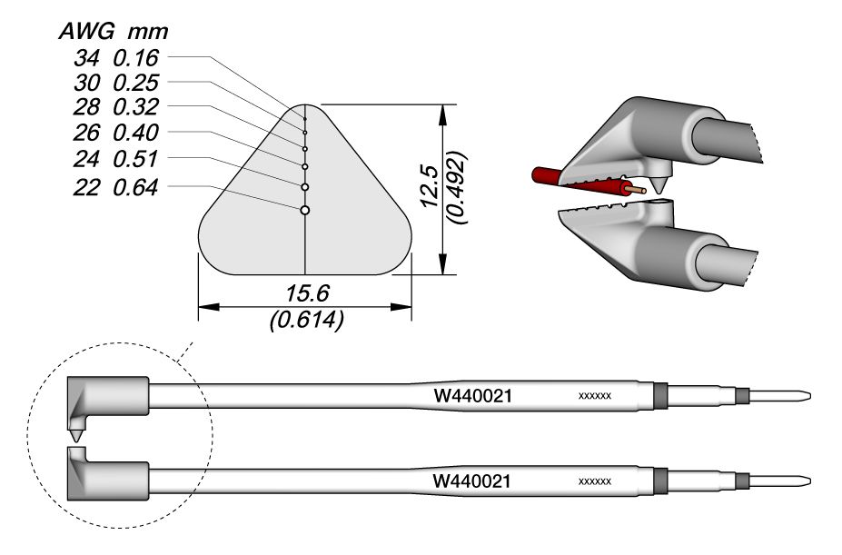 CARTRIDGE AWG 34 TO 22