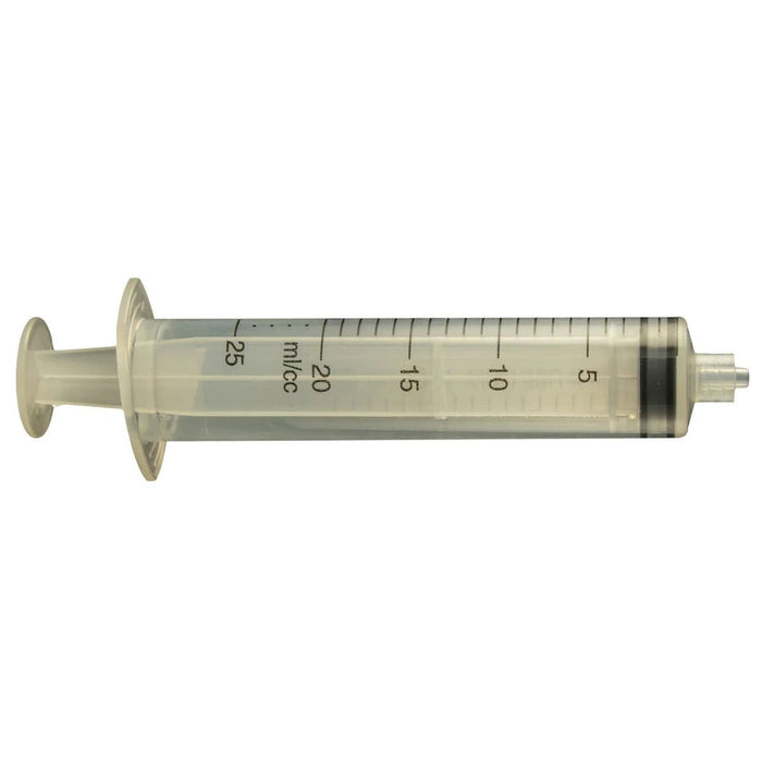 20 cc Calibrated Manual Luer Lock Syringe - Bag/20-40/PK