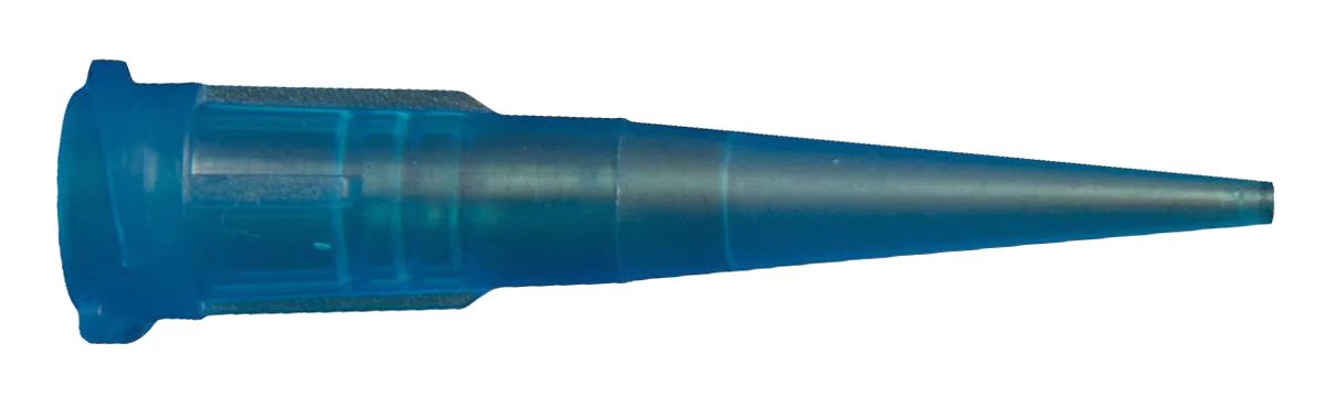 22 Gauge 1.25" Taper Tip ID .017" - Blue - Box/50-100/PK