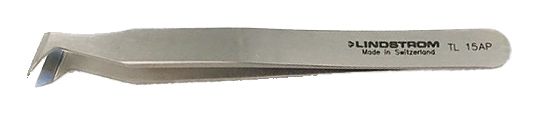 Lindstrom 15AP High Precision Carbon Steel Cutting Tweezer with Narrow Tips