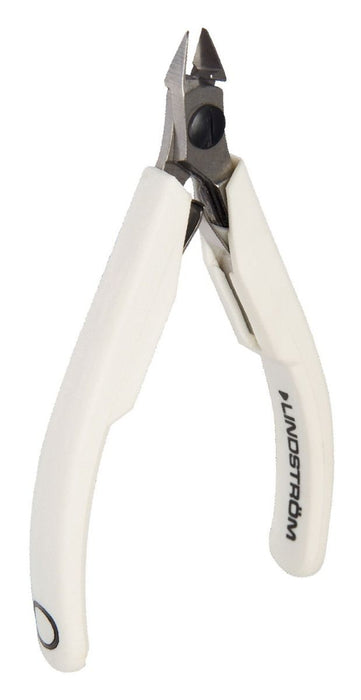 Lindstrom 7190 Precision Small Tapered Head Diagonal Micro-Bevel&reg; Alloy Steel Cutter with Supreme Traditional Handles, 4.29" OAL