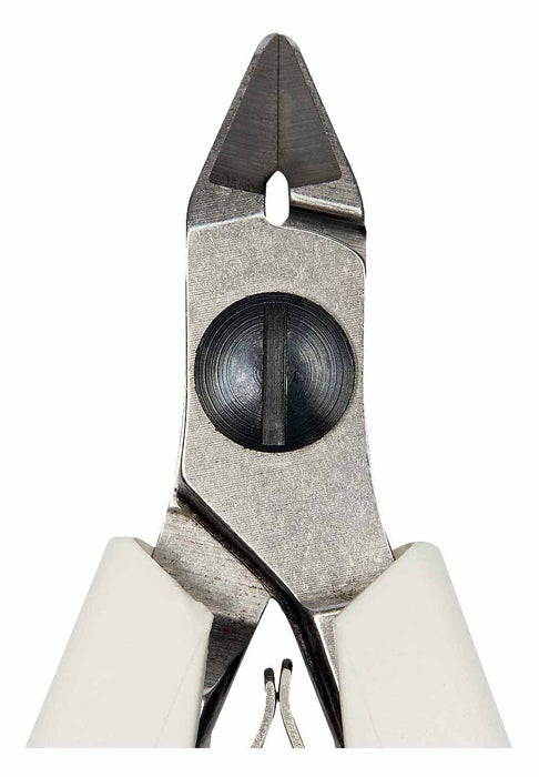 Lindstrom 7191 Precision Small Tapered Head Diagonal Flush Alloy Steel Cutter with Supreme Traditional Handles, 4.29" OAL