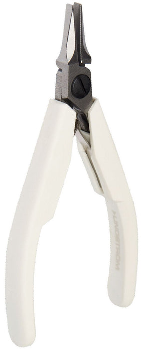 Lindstrom 7490 Supreme Series ESD-Safe Small Flat Nose Pliers with Smooth, Gripping Jaw & Synthetic Handles, 5.77" OAL