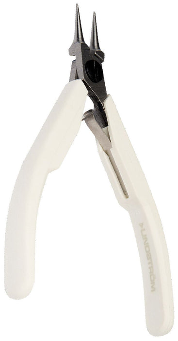 Lindstrom 7590 Supreme Series ESD-Safe Small Round Nose Pliers with Smooth Jaw & Synthetic Handles, 5.77" OAL