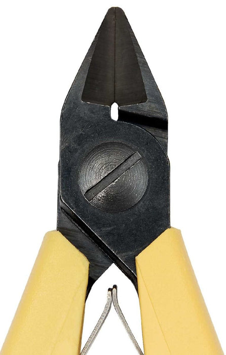 Lindstrom 8143 ESD-Safe Small Tapered Head Micro-Bevel&reg; Alloy Steel Cutter, 4.33" OAL