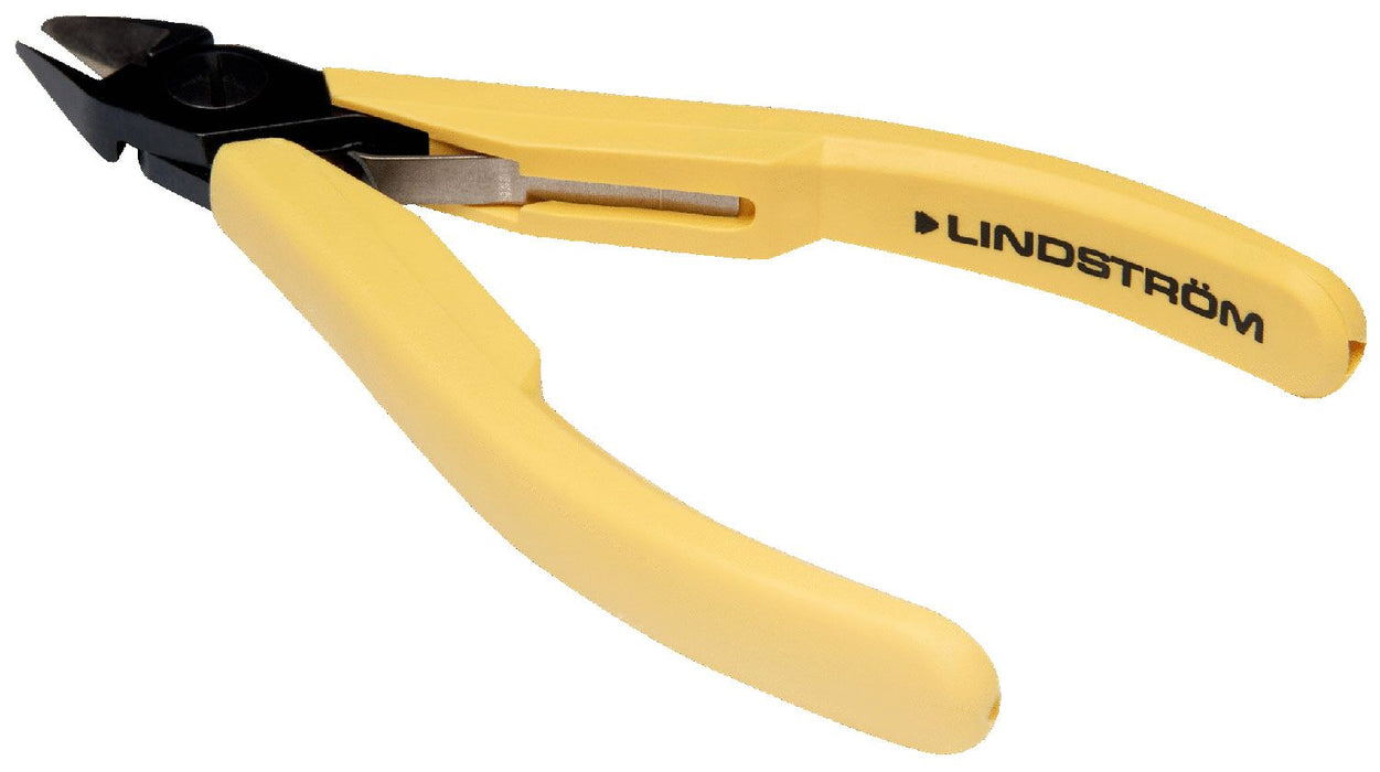 Lindstrom 8165 Precision Large Tapered Head Diagonal Ultra-Flush&reg; Alloy Steel Cutter with ERGO&trade; Handles, 4.92" OAL