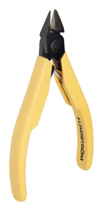 Lindstrom 8165 Precision Large Tapered Head Diagonal Ultra-Flush&reg; Alloy Steel Cutter with ERGO&trade; Handles, 4.92" OAL