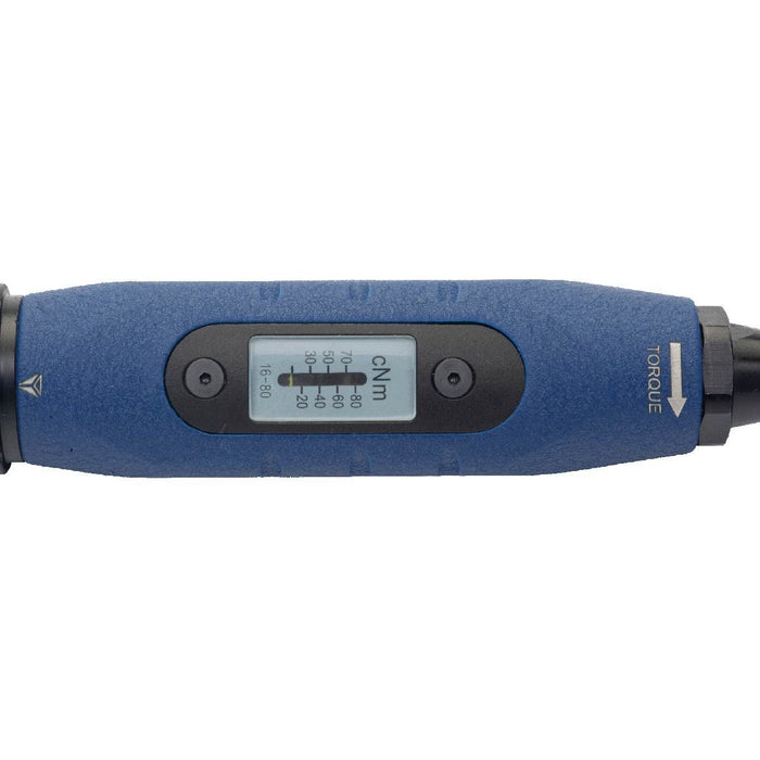 Lindstrom MAL500-1D ESD-Safe Adjustable Torque Limiting Screwdriver, 20-100 in/oz Range, 1/4" Drive, 5.43" OAL
