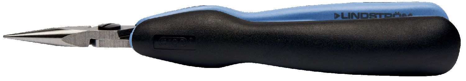 Lindstrom RX7890 RX Series ESD-Safe Small Chain Snipe Nose Pliers with Smooth Jaw & ERGO&trade; Handles, 6.24" OAL