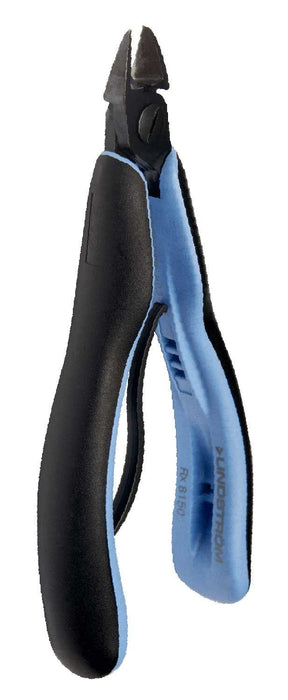 Lindstrom RX-8141 ESD-Safe Small Oval Head Diagonal Flush Alloy Steel Cutter with ERGO&trade; Cushioned Grip Handles, 5.33" OAL