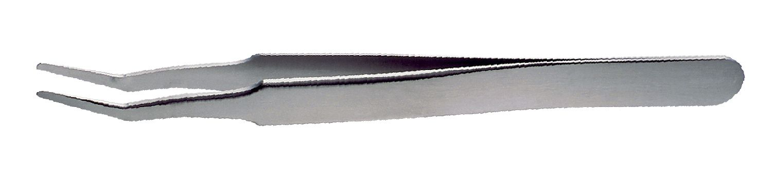 Lindstrom SM107-SA ESD-Safe Reverse Acting Stainless Steel SMD Tweezer with 60˚ Angled Tips