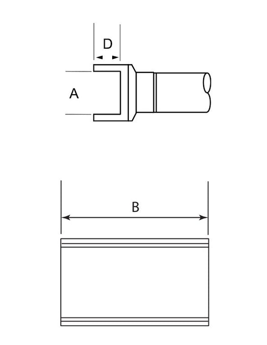 Metcal SMTC-040 600 Series Tunnel SOJ-40. SOM-32 Rework Cartridge, 11.43mm