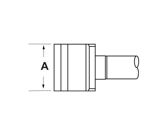 Metcal SMTC-562 500 Series Blade Rework Cartridge, 22mm