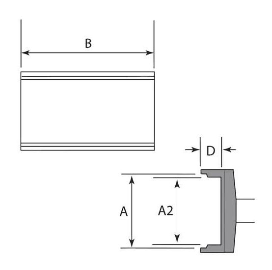 Metcal SMTC-104 700 Series Tunnel SOIC-8 Rework Cartridge, 5.08mm