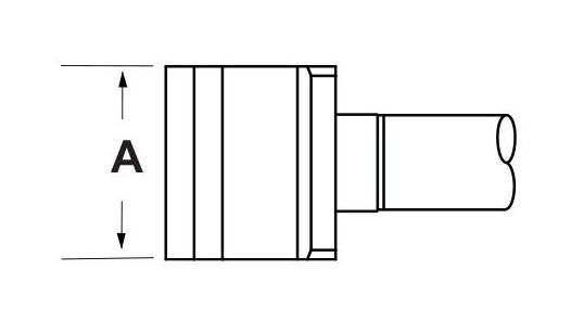 Metcal SMTC-861 800 Series Blade Rework Cartridge, 15.75mm