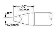 Metcal SSC-637A 600 Series 30° Chisel Solder Cartridge, 1.78mm