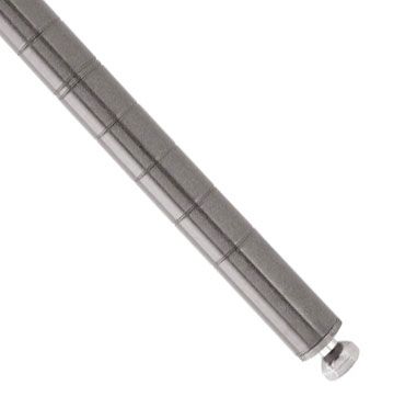 Metro 27PK4 Stationary Metroseal® Gray Wire Shelving Post, 27 ...