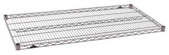 Metro 2460NK4 Super Erecta&reg; Metroseal&reg; Gray Wire Shelf, 24" x 60"
