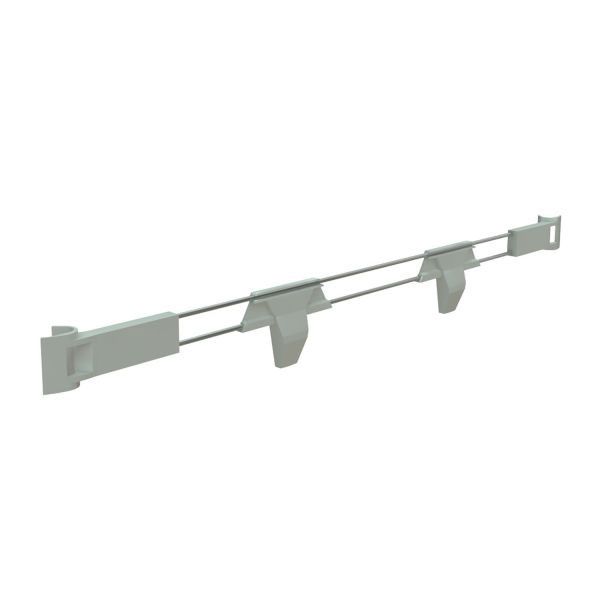 Metro MQL54-2S Stackable Back Ledge for MetroMax Q Shelves, 2" x 54"