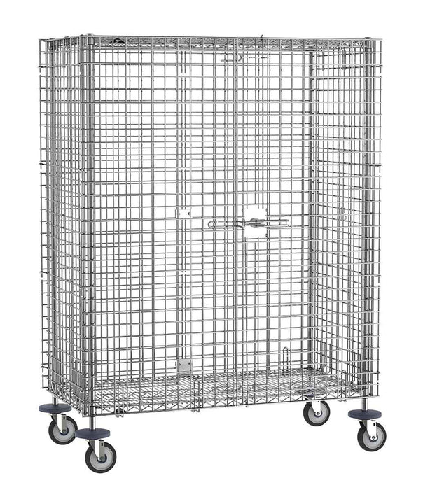 Metro SEC56DC Chrome Security Cart, fits 24" x 60" Shelves