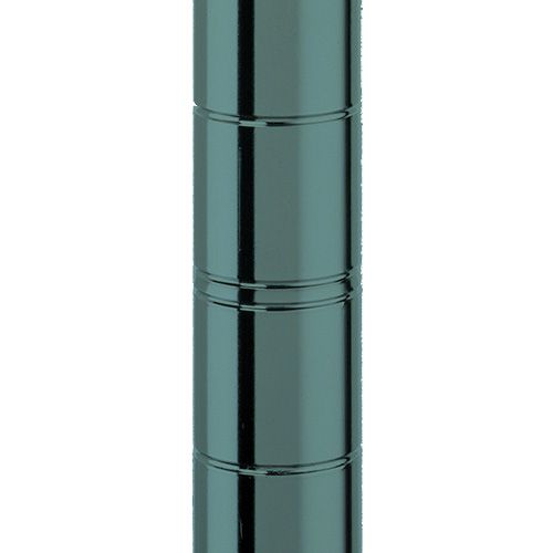 Metro 5A367K3 18" x 60" x 74" Metroseal&reg; Green Wire Shelving Unit with 5 Super Adjustable&trade; Wire Shelves