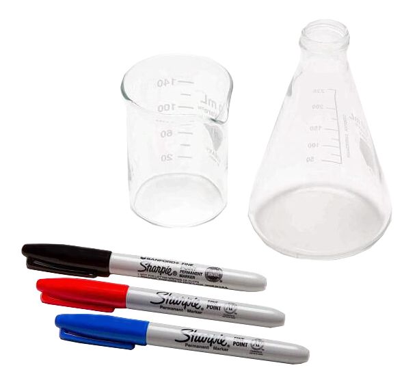MicroNova PEN-20IR Irradiated Sharpie® Fine Point Markers, Black ...
