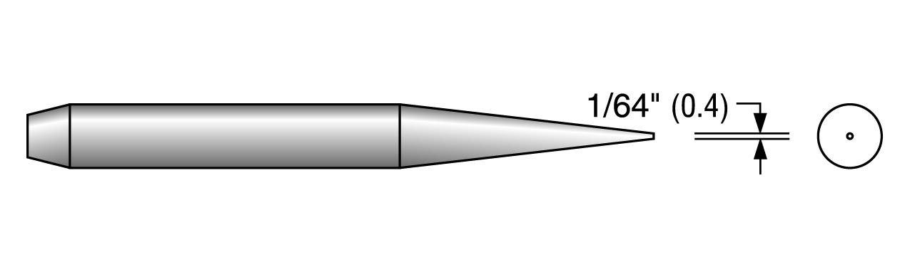 Plato 33-8141 SOLDERING TIP - 3/16" PACE (Qty of 10)