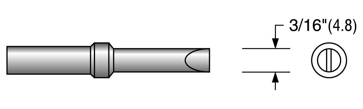 Plato EW-103 SOLDERING TIP - WELLER (Qty of 10)