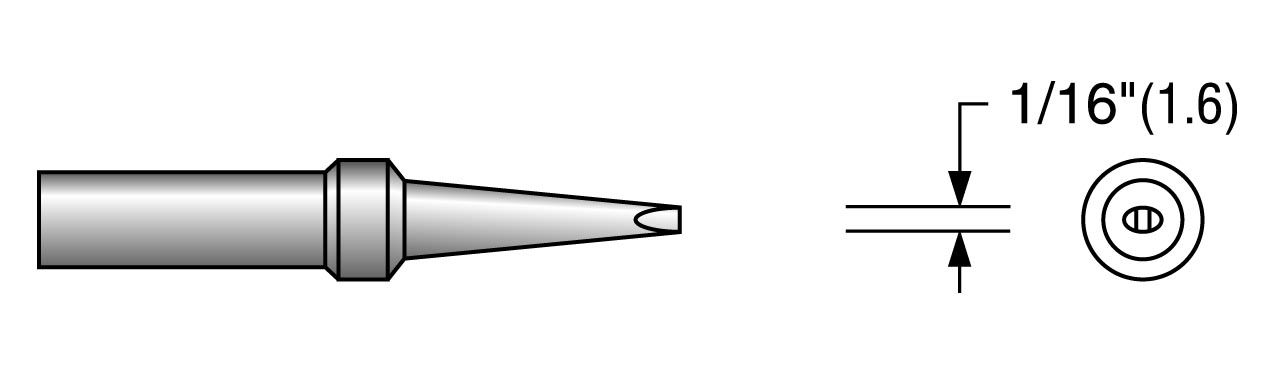 Plato EW-303 SOLDERING TIP - WELLER (Qty of 10)