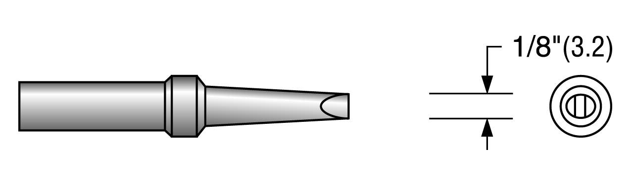 Plato EW-307 SOLDERING TIP - WELLER (Qty of 10)