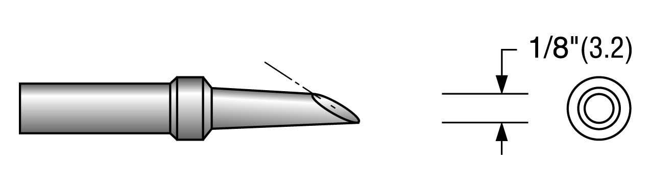 Plato EW-517 SOLDERING TIP - WELLER (Qty of 10)