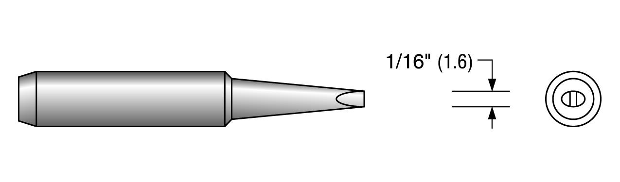 Plato HS-2751 SOLDERING TIP - HAKKO (Qty of 10)