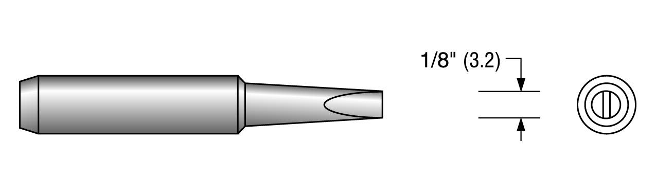 Plato HS-2753 SOLDERING TIP - HAKKO (Qty of 10)