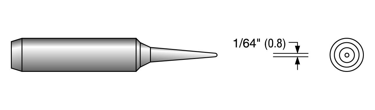 Plato HS-4787 SOLDERING TIP - HAKKO (Qty of 10)