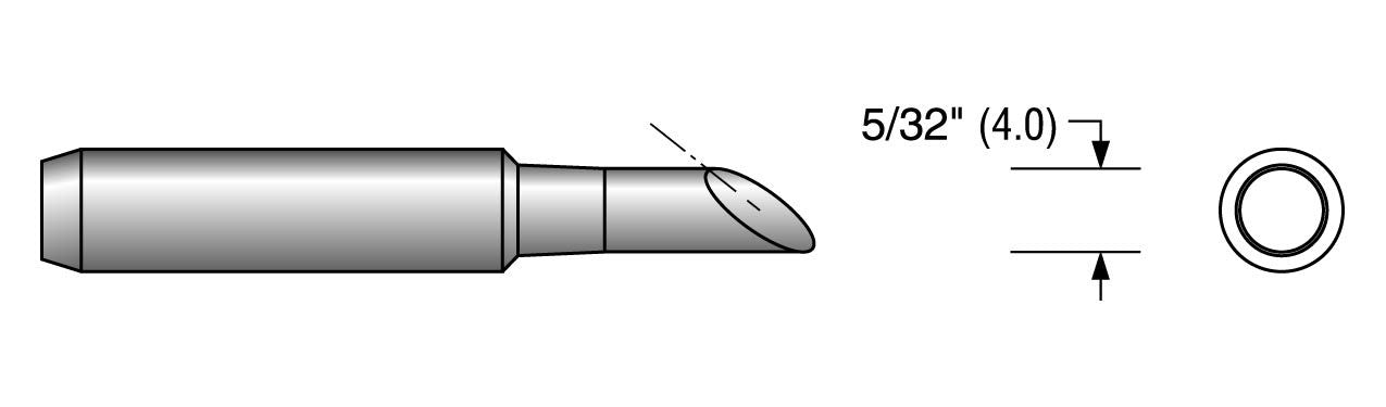 Plato HS-5875 SOLDERING TIP - HAKKO (Qty of 10)