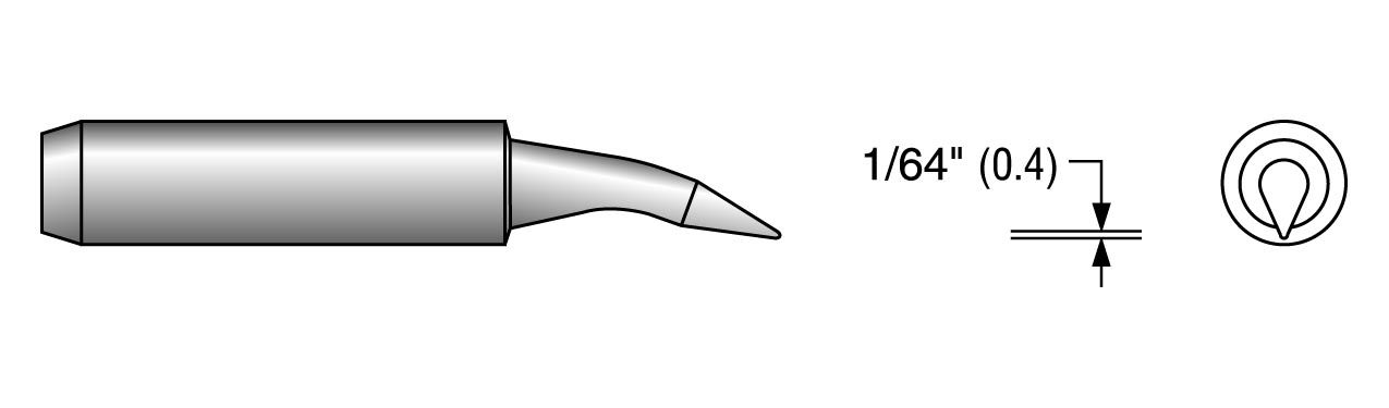 Plato HS-8157 SOLDERING TIP - HAKKO (Qty of 10)