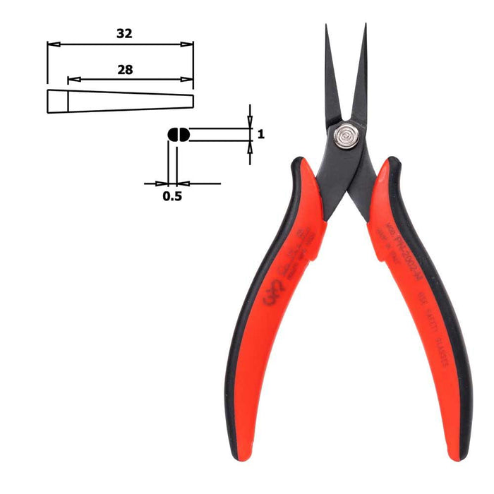 Hakko CHP PN-2002-M Pointed Nose Pliers (Qty of 10)