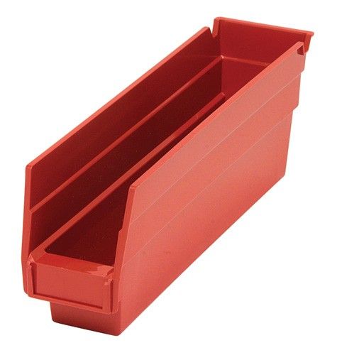 Quantum QSB100 Economy Shelf Bins, 2.75" x 11.63" x 4"