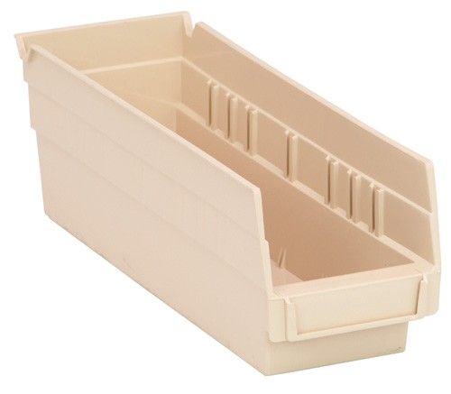 Quantum QSB101 Economy Shelf Bins, 4.13" x 11.63" x 4"