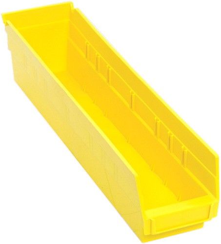 Quantum QSB103 Economy Shelf Bins, 4.13" x 17.88" x 4"